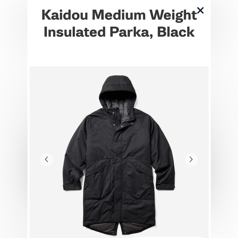 MERRELL Men’s Kaidou Medium Weight Insulated Parka Size L